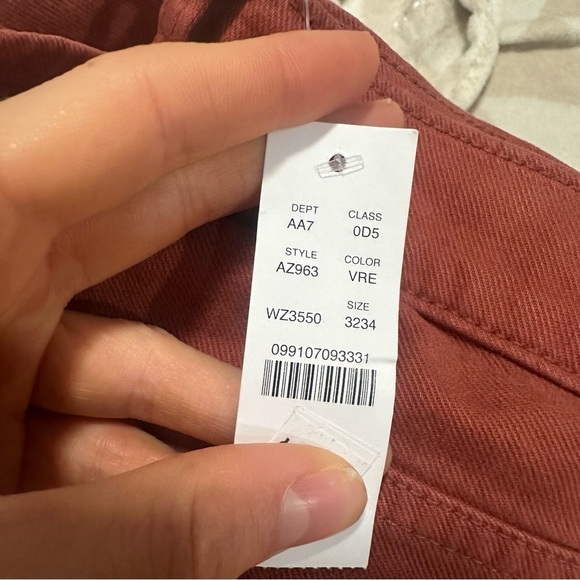 J crew vintage red 484 Slim-fit garment-dyed five-pocket pant - Picture 5 of 5